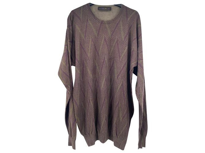 ETRO  Knitwear & sweatshirts T.International XL Wool Dark red