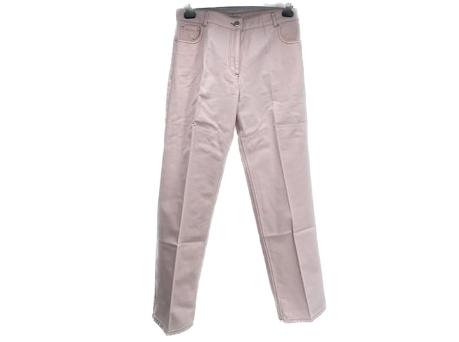 NINA RICCI  Jeans T.fr 40 Denim - Jeans Pink  ref.837181