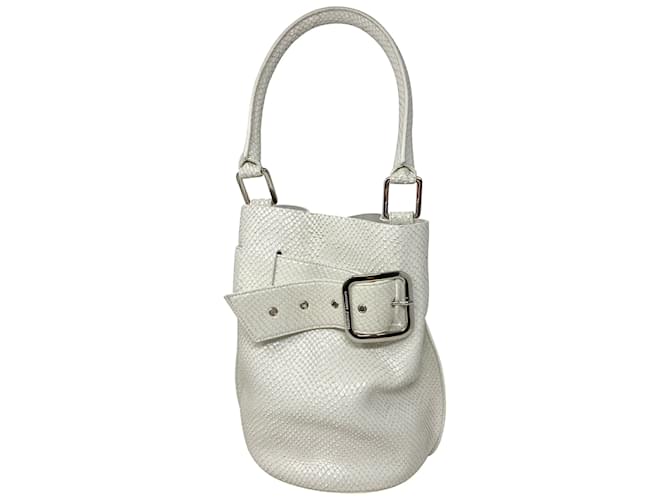 GIUSEPPE ZANOTTI  Handbags T.  Leather White  ref.837461