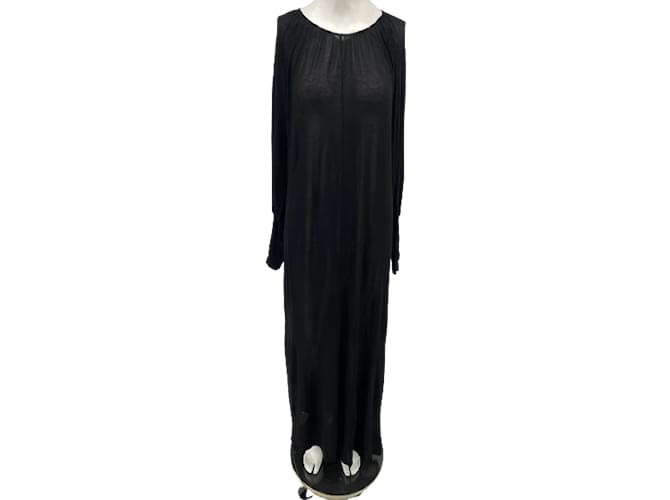 Totême TOTEME  Dresses T.International XXS Cotton Black  ref.837491