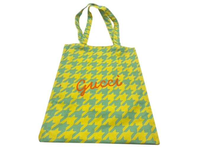 GUCCI  Handbags T.  cloth Yellow  ref.837532