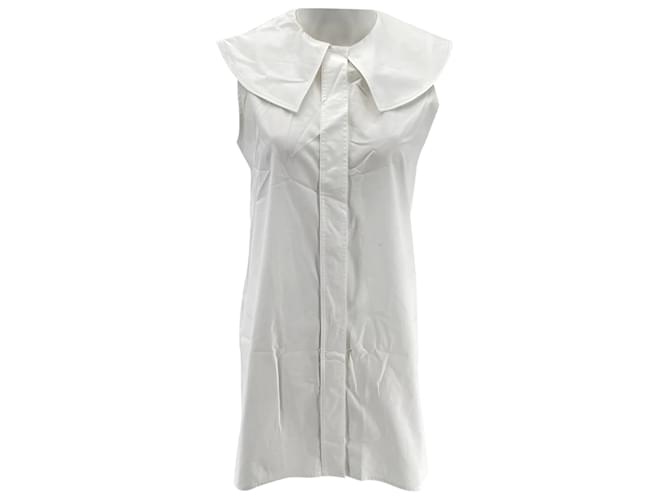 Autre Marque LOULOU STUDIO  Dresses T.International XS Cotton White  ref.837627