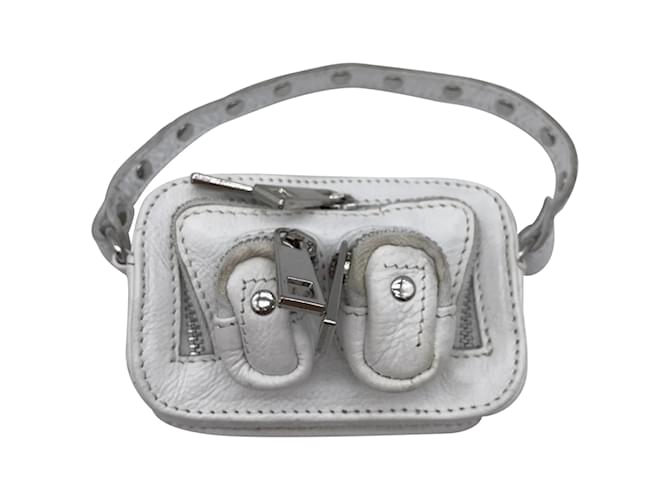 Autre Marque NUNOO  Handbags T.  Leather White  ref.837640