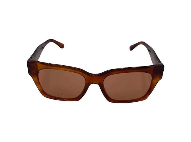 JIMMY CHOO Gafas de sol T.  el plastico Castaño Plástico  ref.837701