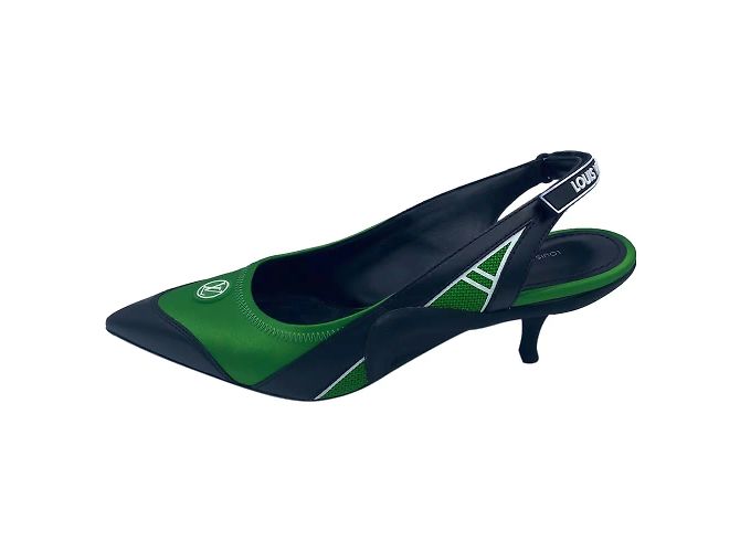 LOUIS VUITTON Absätze T.EU 38.5 Rindsleder Grün