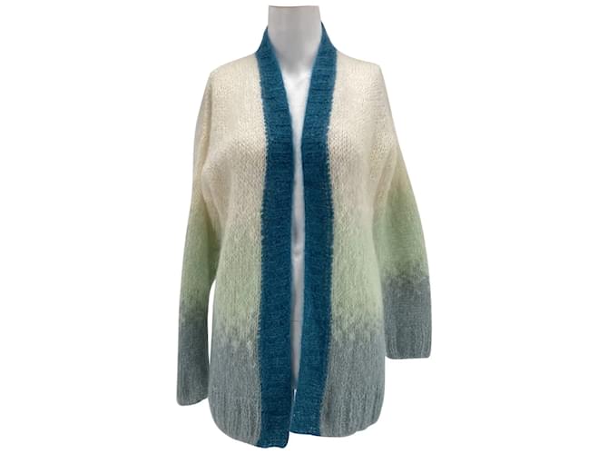 Autre Marque ROSE CARMINE  Knitwear T.FR Taille Unique Wool Green  ref.837776