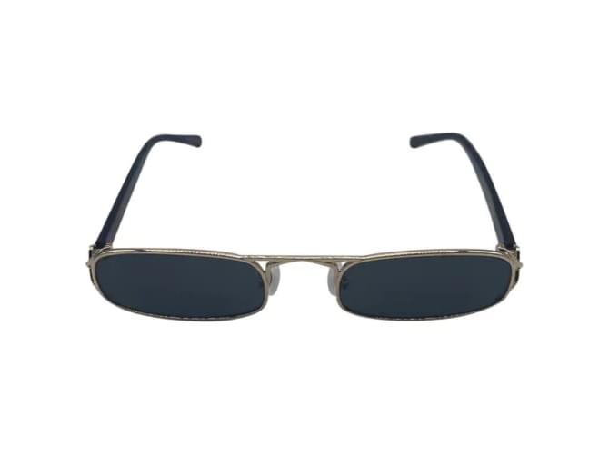 Autre Marque NON SIGNE / UNSIGNED  Sunglasses T.  metal Black  ref.837793