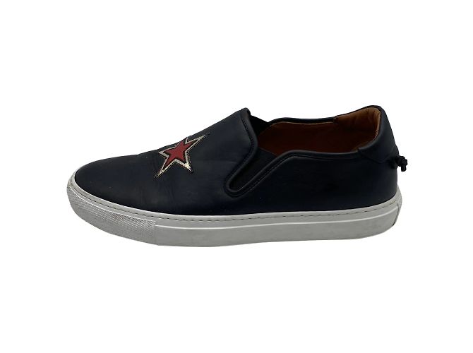 Baskets GIVENCHY T.UE 42 cuir de vachette Noir
