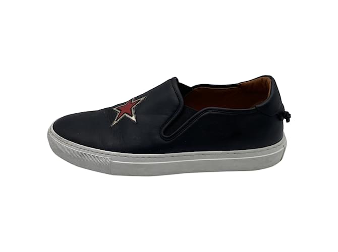 GIVENCHY  Trainers T.eu 42 Leather Black  ref.837823