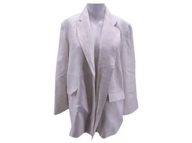 Autre Marque IN THE MOOD FOR LOVE Chaquetas T.Algodón S Internacional Blanco