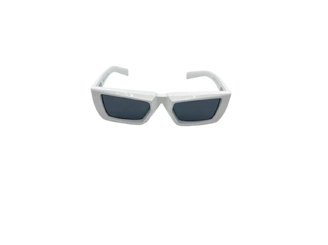 PRADA Gafas de sol T.  el plastico Blanco Plástico  ref.837885