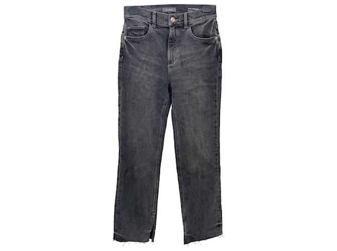 Autre Marque DL1961  Jeans T.fr 36 Baumwolle - Elasthan Schwarz  ref.837984