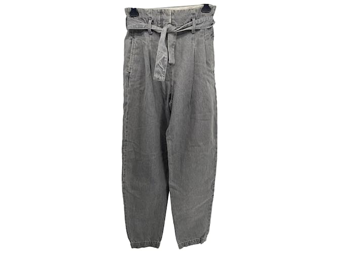Autre Marque WANDERING  Trousers T.fr 40 Denim - Jeans Grey  ref.838008