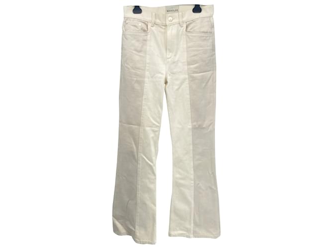 WANDLER  Jeans T.US 26 Denim - Jeans White  ref.838009