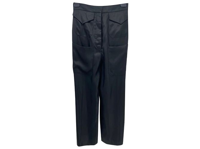 Céline Calça CELINE T.fr 36 Lã Preto