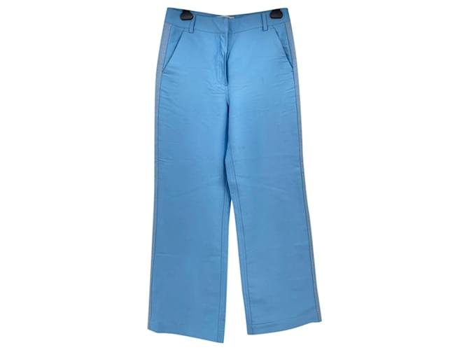 DESIGNERS REMIX Pantalon T.fr 36 polyestyer Polyester Bleu  ref.838051