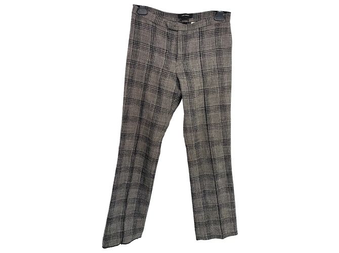ISABEL MARANT Pantalón T.fr 36 Algodón Gris
