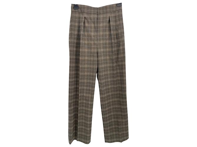 Autre Marque LALA BERLIN  Trousers T.International S Wool Brown  ref.838075