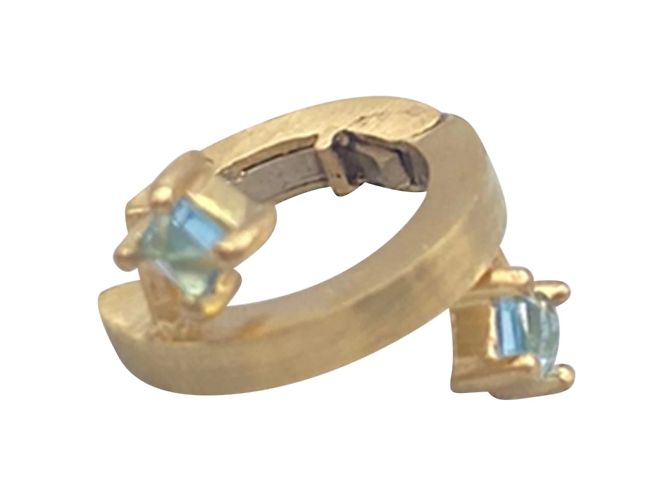 Autre Marque NON SIGNE / UNSIGNED Pendientes T.  oro amarillo Dorado