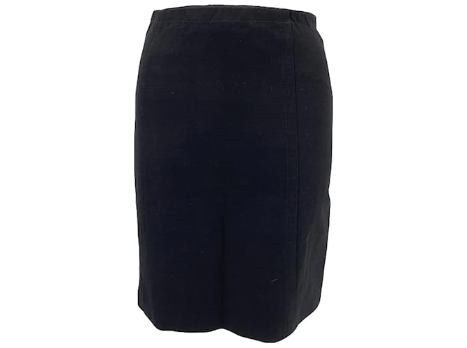 PRADA  Skirts T.IT 36 WOOL Black  ref.838221