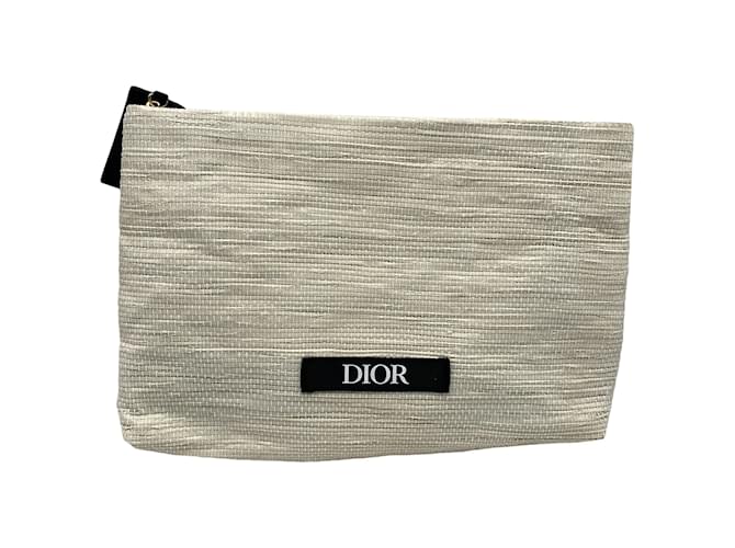 DIOR Clutch-Taschen T.  Plastik Weiß Kunststoff  ref.838229