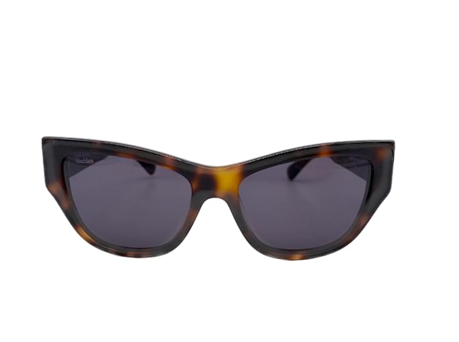 Óculos de sol MAX MARA T.  plástico Marrom  ref.838299