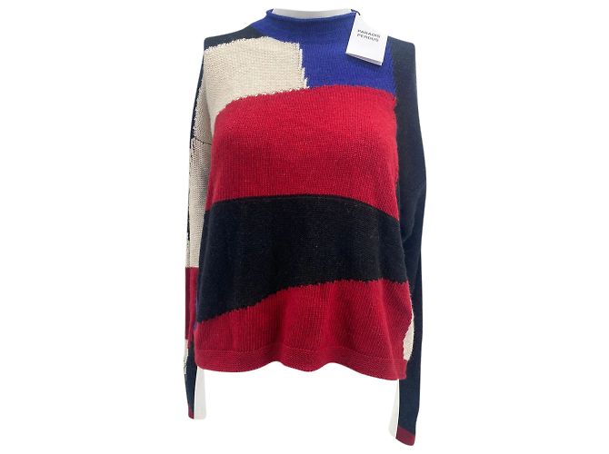 Autre Marque NON SIGNE / UNSIGNED Strickwaren T.Internationaler XXS Synthetik Mehrfarben