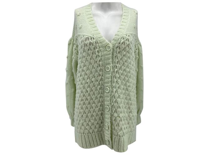 Autre Marque STEELE Strick T.fr 36 Wolle Grün