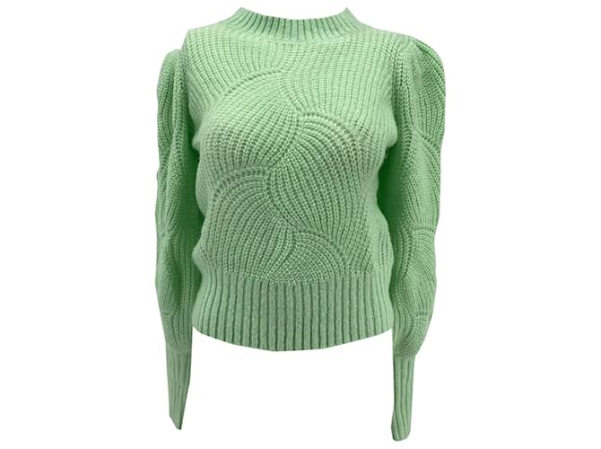 Autre Marque STEELE  Knitwear T.fr 36 WOOL Green  ref.838538