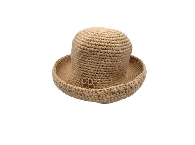 Autre Marque RUSLAN BAGINSKIY  Hats T.International S Wool Beige  ref.838598
