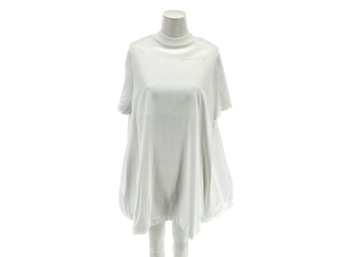ALEXANDER MCQUEEN  Dresses T.fr 38 cotton White  ref.838651