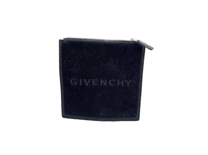 GIVENCHY  Clutch bags T.  Suede Black  ref.838656