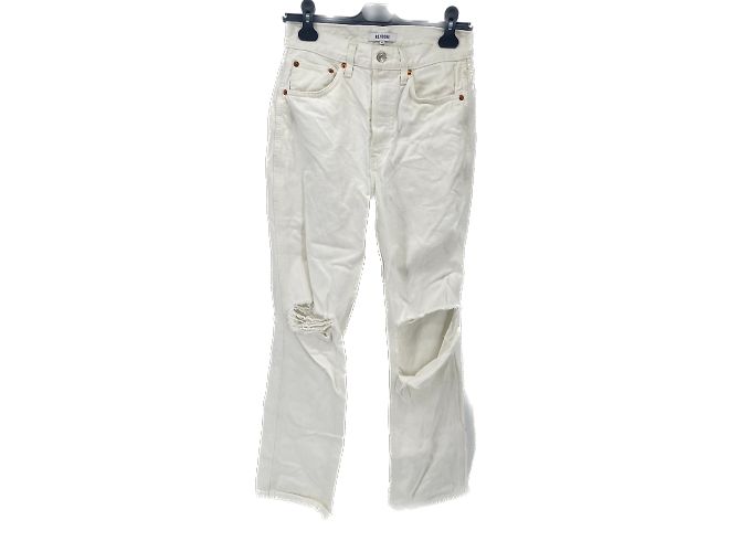 Re/Done jeans T.US 27 Denim - Jeans Blanc