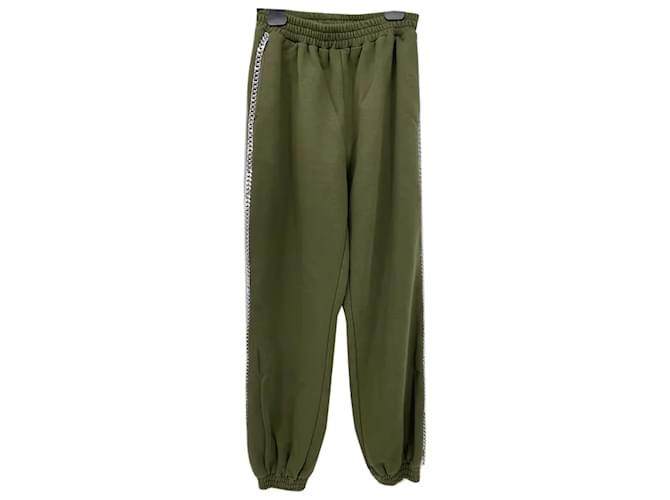 Autre Marque IN THE MOOD FOR LOVE  Trousers T.International S Cotton Khaki  ref.838726