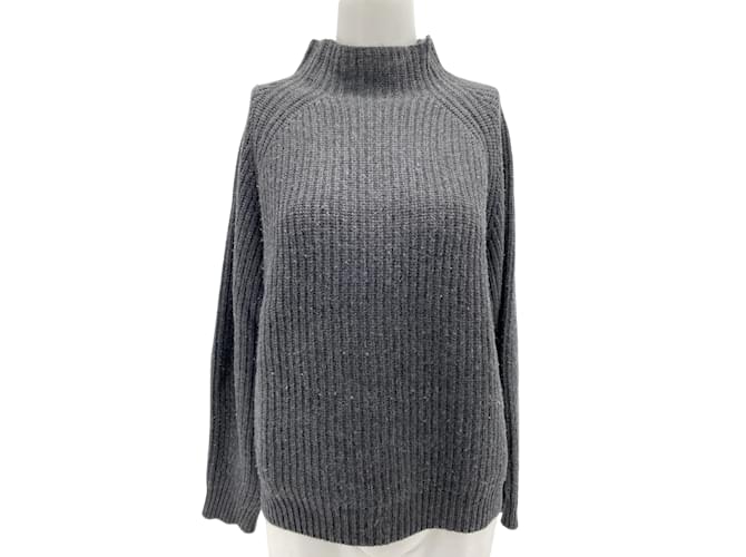 Autre Marque IN THE MOOD FOR LOVE  Knitwear T.International S Wool Grey  ref.838754