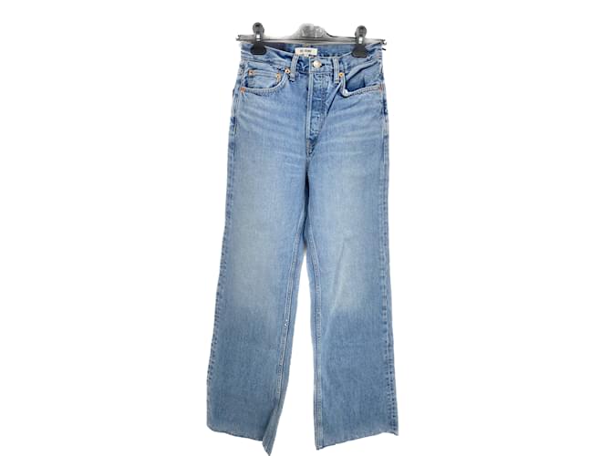 RE/DONE Jeans T.US 25 Pantalones vaqueros Azul Juan  ref.838797