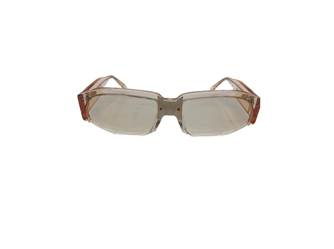 Autre Marque NON SIGNE / UNSIGNED  Sunglasses T.  plastic Beige  ref.838845