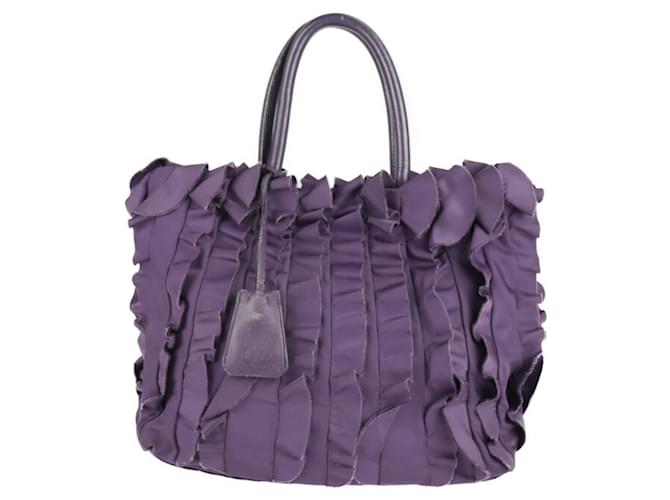 Prada Tessuto Purple Cloth  ref.838905
