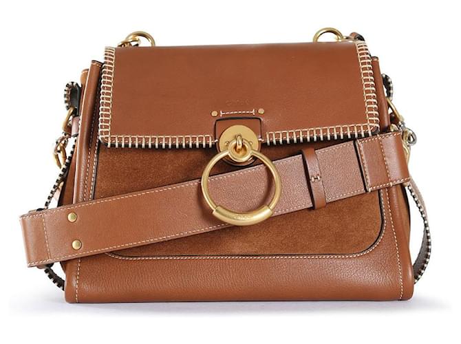 Chloe tan leather online bag