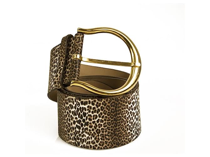 Ceinture leopard clearance large