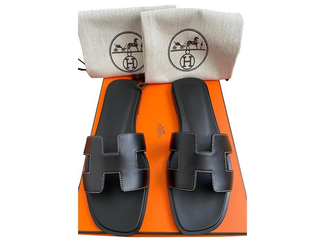 Hermès Hermes Oran Noir