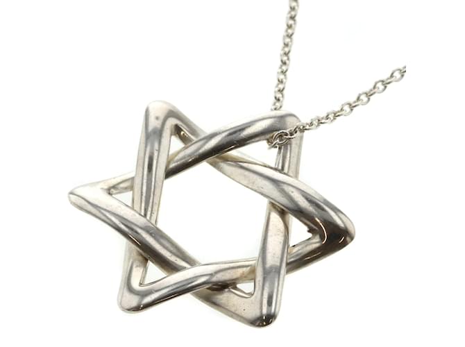 Tiffany & Co Necklace Star of David, Women's Fashion, Jewelry & Organisers,  Necklaces on Carousell