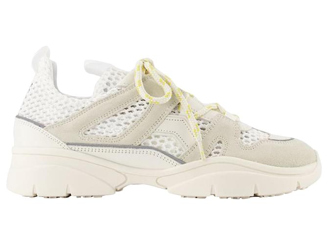 Kindsay-Gd Sneakers - Isabel Marant - White - Leather  ref.840791