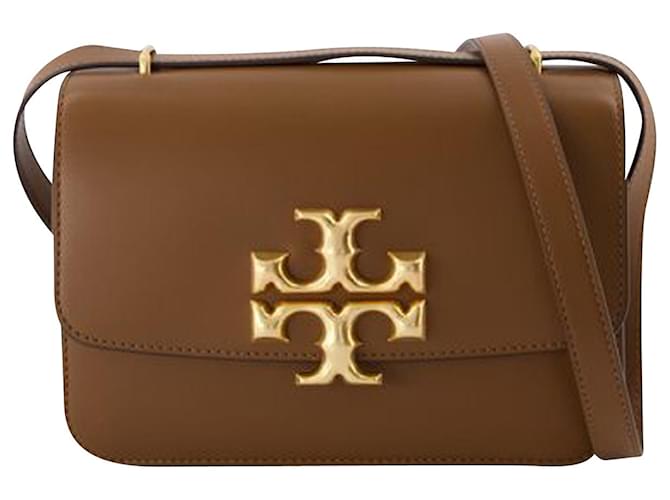 Eleanor Hobo Bag - Tory Burch - Moose - Leather