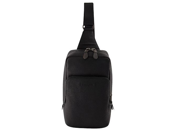 Coach Gotham Pack Umhängetasche - Trainer - Schwarz - Leder