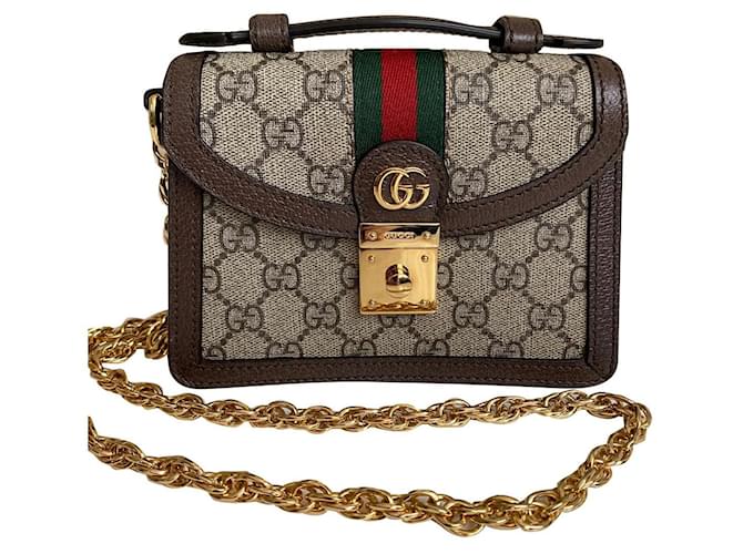 Gucci Handbags Beige Cloth  ref.841148