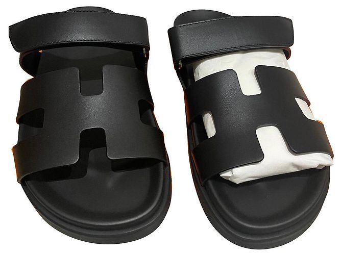 Hermès Cipro Nero Pelle