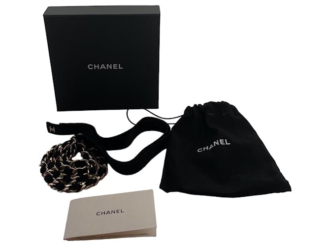 Chanel VIP gifts Black Chain  ref.841861