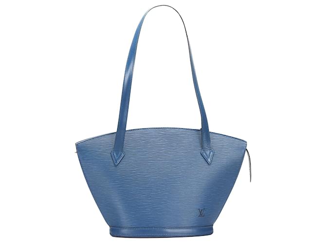 Louis Vuitton Saint Jacques Blue Leather  ref.841928