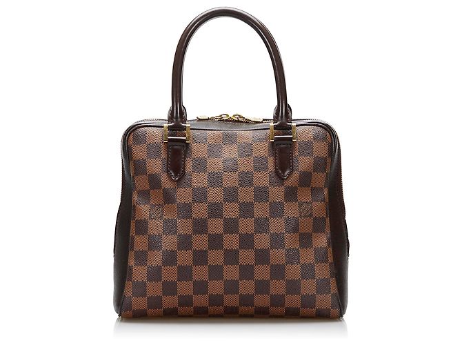 Louis Vuitton Brown Damier Ebene Brera Marrom